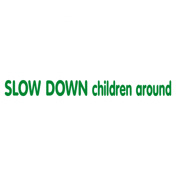 Slow Down Children Around - Image 10