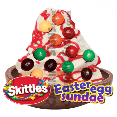 Skittles - Easter Egg Sundae