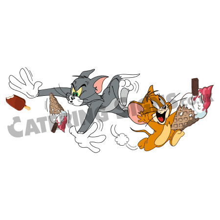 Tom & Jerry Large Rear