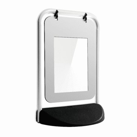 Blank Swinger Pavement Sign - Poster Pocket