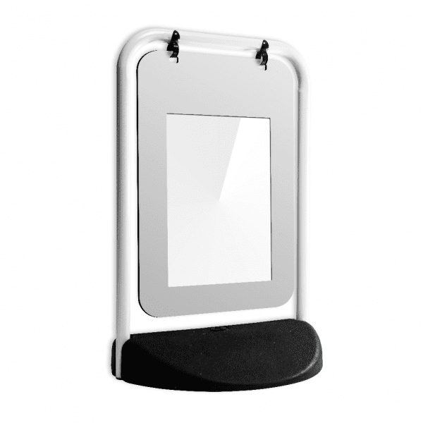 Blank Swinger Pavement Sign - Poster Pocket