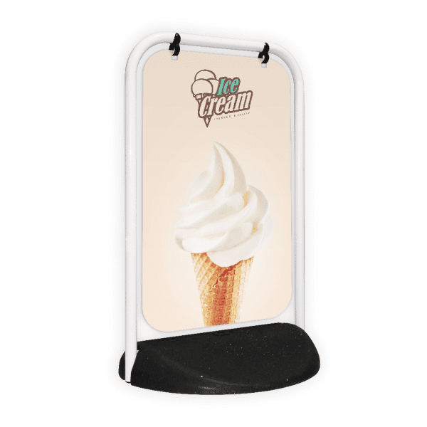 Swinger Pavement Sign - Aluminium Panel Printed