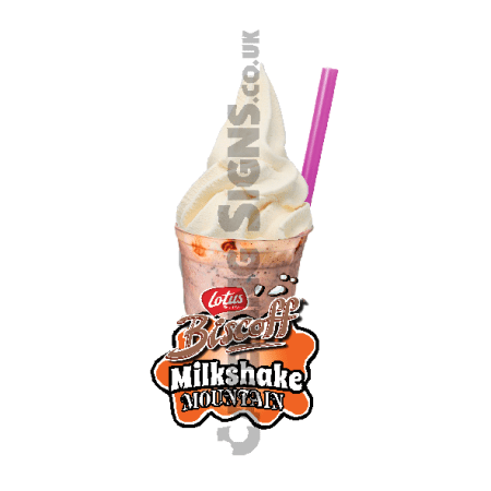 Lotus Biscoff Mountain Milkshake