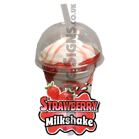 Strawberry Top Milkshake