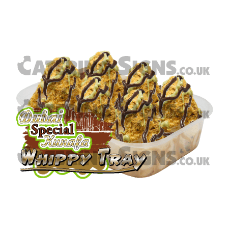 Dubai Kunafa Duo Sauce - Tray