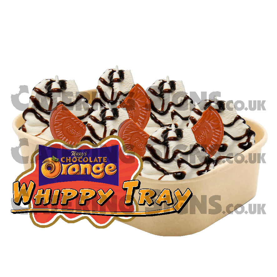 Choc Orange - Cardboard Tray