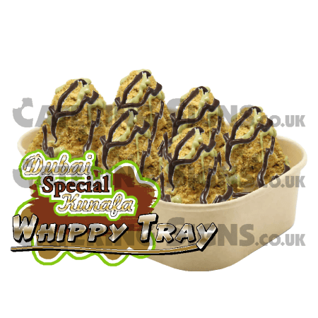 Dubai Kunafa Duo Sauce - Cardboard Tray