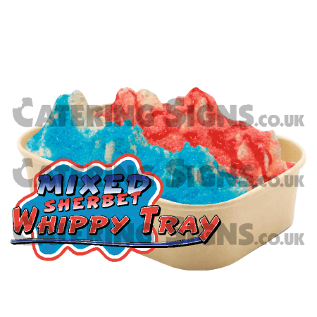 Mixed Sherbet - Cardboard Tray