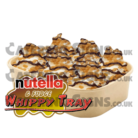 Nutella & Fudge - Cardboard Tray