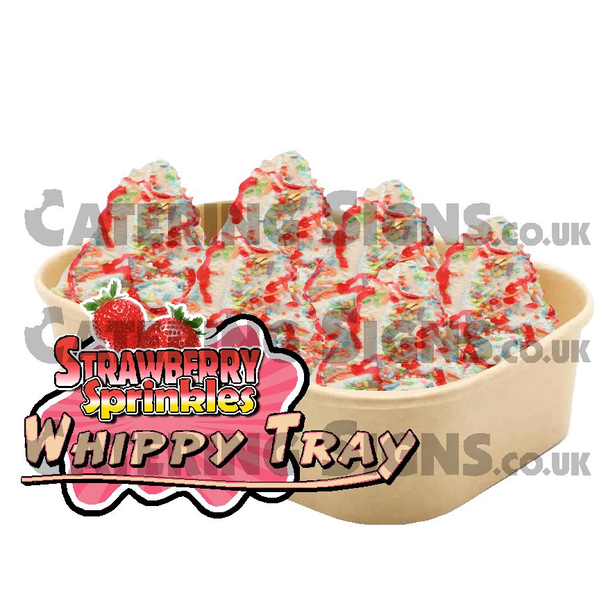 Strawberry Sprinkle - Cardboard Tray