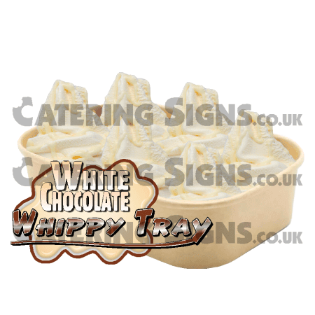 White Chocolate - Cardboard Tray